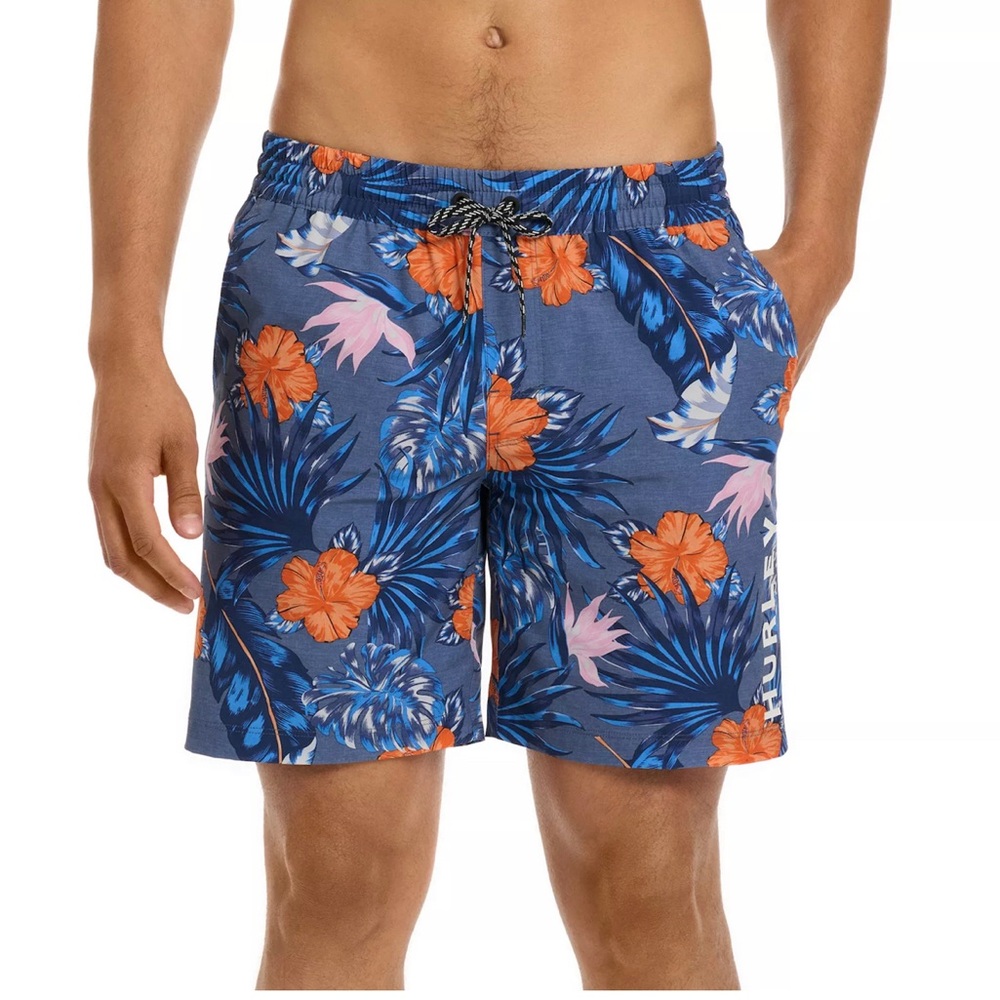 Men's Hurley Punta Arenas Volley Swim Shorts trunks size large